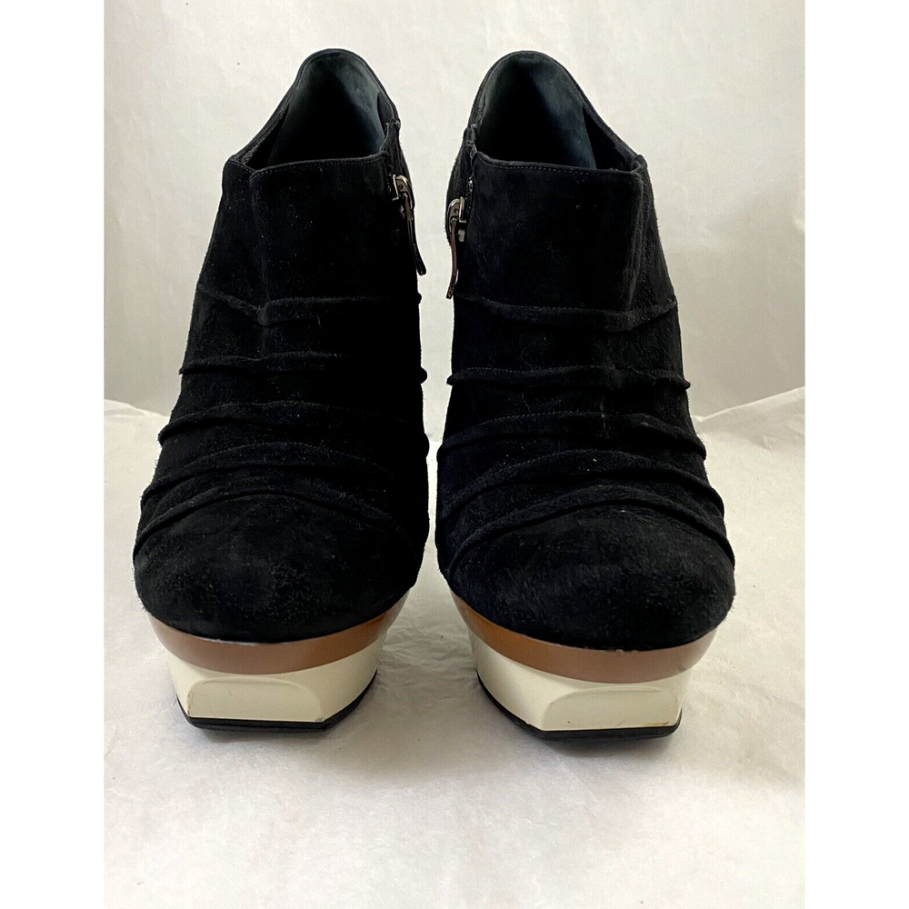 Barbara Bui Platform Pump Boot Bootie Black Platf… - image 5